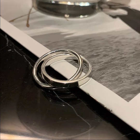 Re-stocked❗️new 925 Sterling Silver Wrap Ring Resizable - Picture 5 of 7